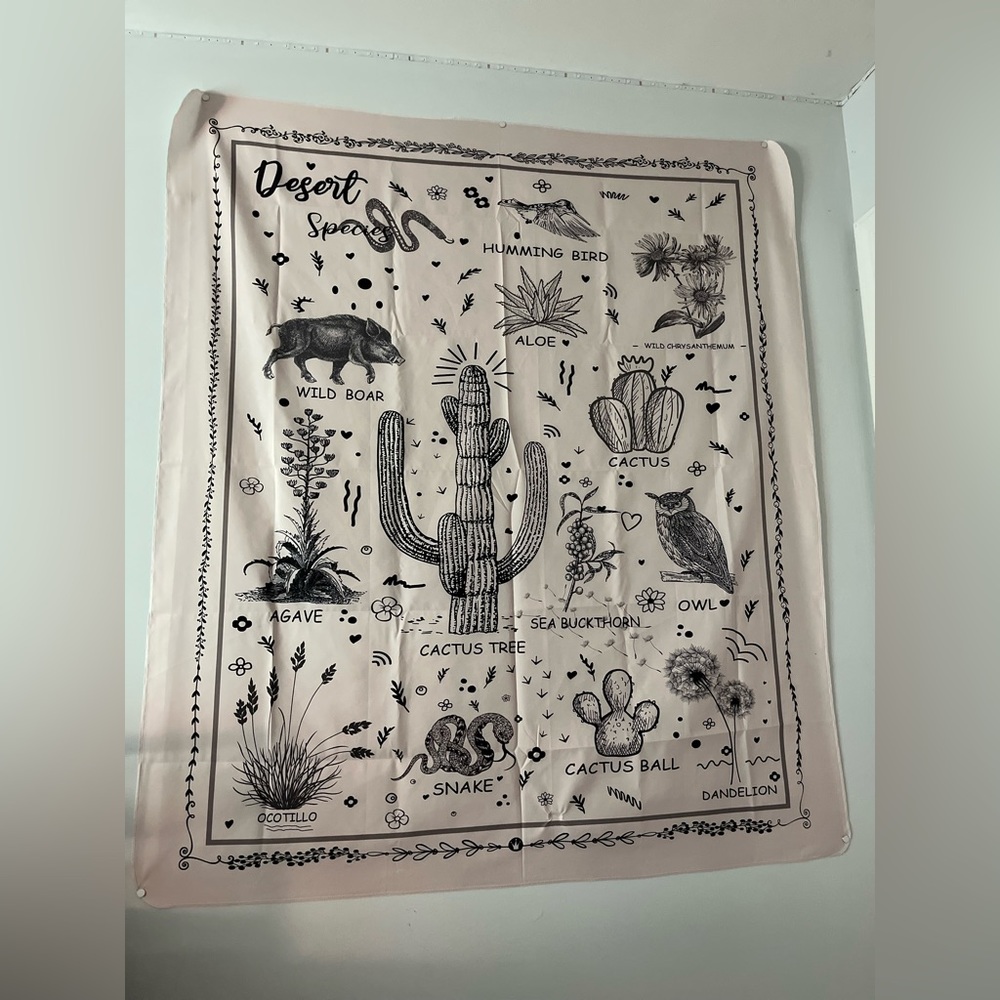 Desert wall tapestry